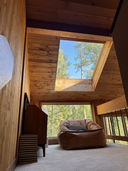 Reading nook with natural light